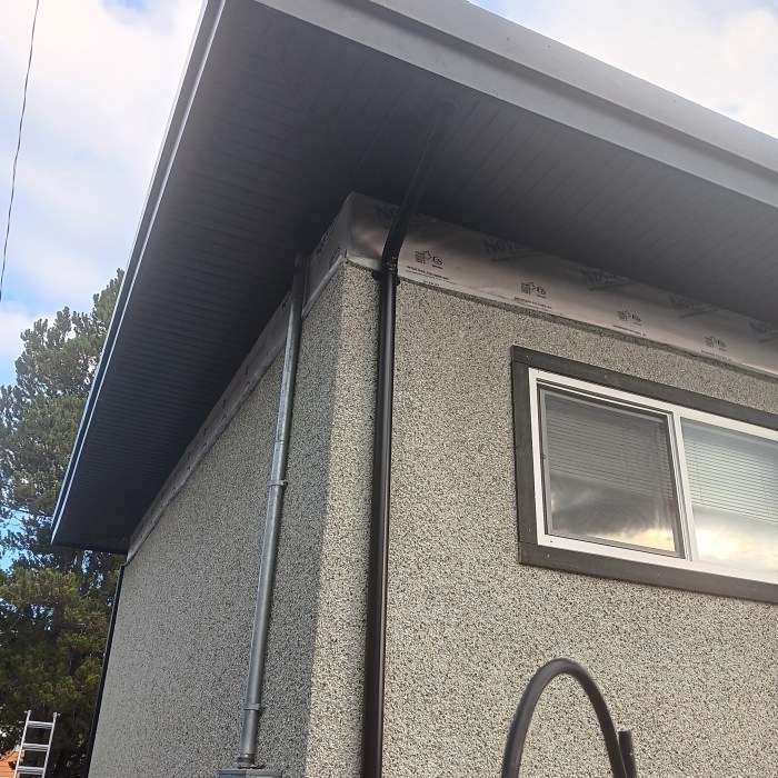 Gutters on Residential Property in Victoria, BC